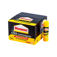 Клей-карандаш Момент BOX25 10г шоу-бокс (25/300)