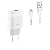 Сетевое З/У HOCO C72A 1USB 2.1A с кабелем Lightning белый (1/30/180)