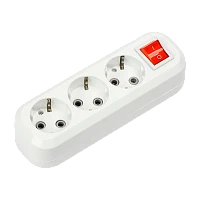 Колодка Smartbuy 3р.С/З с выкл.