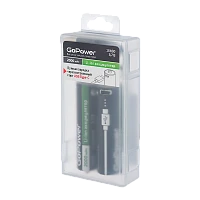 Аккумулятор Li-ion GoPower ICR18650 БОКС2 3.7V 2000mAh Type-C (2/20/240)