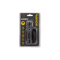 Фонарь светодиодный Старт LHE 514-C1 LED от аккумулятора USB 3 режима черный
