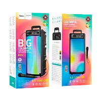 Портативная колонка HOCO BS52 bluetooth 5.0 microSD караоке черный (1/6)