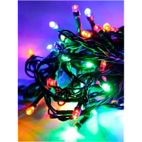 Гирлянда Космос 80LED 8.8м светодиодная 8 режимов розовый (1/50)