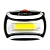 Фонарь налобный Ultraflash LED5380 3W COB от батареек IPX4 черный (1/50)