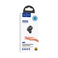 Беспроводная гарнитура HOCO E54 черный (1/30/180)