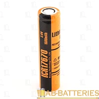 Аккумулятор ET ICR17670 17.0*67.0, 1400mAh, Li-ion (1/60/360)