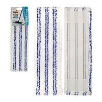 Насадка для швабры Рыжий кот BRILLIANCE микрофибра 44х13см ассорти (1/30)