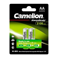 Аккумулятор предзаряженный RTU Camelion HR6 AA BL2 NI-MH Always Ready 2100mAh (2/24/384)