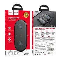 Беспроводное З/У HOCO CW23 10W черный (1/95)