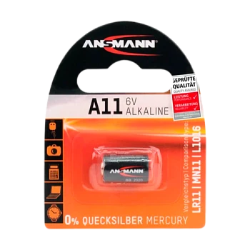 Батарейка Ansmann LR11/A11/MN11 BL1 Alkaline 6V (1/10/360)
