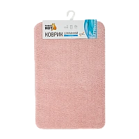 Коврик для ванной Рыжий кот "Pastel" 40x60см розовый (1/24)