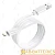 Кабель Borofone BX55 USB (m)-Lightning (m) 1.0м 2.4A силикон белый (1/360)