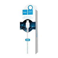 Кабель HOCO X20 USB (m)-Type-C (m) 3м 2.0A ПВХ белый (1/30/300)