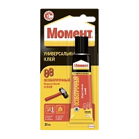 Клей Момент 88 30мл универсальный особопрочный BL1 (1/25)