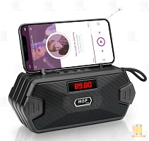 Радиоприемник HOF HF-F216 5W пластик microSD USB/Jack3.5 коричневый (1/80)