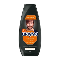 Шампунь Schauma Энергия спорта Men 360мл 2 в 1 (1/10)