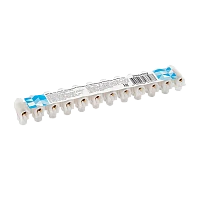Колодка клеммная Smartbuy 10А 10мм 12 секций белый (1/10)