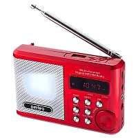 Радиоприемник Perfeo SV922 SOUND RANGER Next пластик MP3/FM bluetooth 5.3 красный