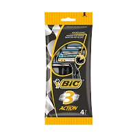 Бритва одноразовая BIC "БИК 3 Экшен" 3 лезвия 8шт. (1/10)