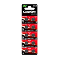 Батарейка Camelion G3/LR736/LR41/392A/192 BL10 Alkaline 1.5V (10/100/3600)