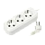 Удлинитель Smartbuy 3р.С/З 16A 10.0м ПВС 3x1мм² белый (1/20)