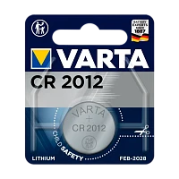 Батарейка Varta ELECTRONICS CR2012 BL1 Lithium 3V (1/10/100)