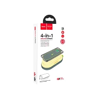 Внешний аккумулятор HOCO S9 5000mAh 1.0A 1USB/Type-C беспр. зар. Qi белый (1/29)