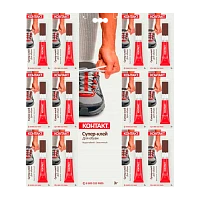 Супер-клей Контакт 3г для обуви BL12 (12/288)