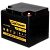 Аккумулятор свинцово-кислотный GoPower LA-12400 12V 40Ah клеммы под болт M6