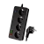 Сетевой фильтр Live Power LP SF401 4р.С/З 10A 3USB A+C Gan 45W с выкл. 2.0м черный (1/30)