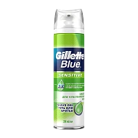 Гель для бритья Gillette BLUE для чувствительной кожи 200мл (1/3/6)