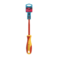 Диэлектрическая отвертка Smartbuy Tools шлицевая SL4x100, до1000В, VDE
