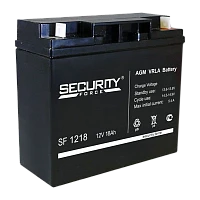 Аккумулятор свинцово-кислотный Security Force SF 1218 12V 18Ah (1/4)