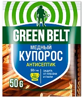 Средство GREEN BELT Медный купорос от плесени и гнили 50г (1/45)