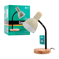 Светильник настольный Camelion KD-436 40W 230V E27 на основании зеленый (1/12)