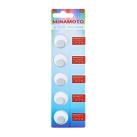 Батарейка Minamoto CR1216 BL5 Lithium 3V (5/100/5000)