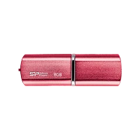 Флеш-накопитель Silicon Power LuxMini 720 8GB USB2.0 пластик розовый