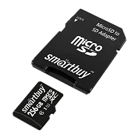 Карта памяти SD Smartbuy Advanced Series 256GB Class10 UHS-I (U3) с адаптером