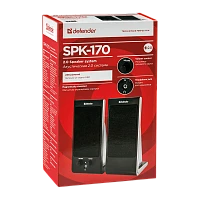 Колонки 2.0 Defender SPK-170 4W USB черный (1/40)