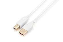 Кабель GoPower USB A (m)-USB B (m) 1.8м ПВХ белый Premium Zip-Lock c подвесом (1/200)