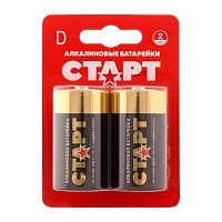Батарейка Старт LR20 D BL2 Alkaline 1.5V (2/20/160)