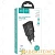 Сетевое З/У HOCO C88A 2USB 2.4A с кабелем Lightning черный (1/12/120)