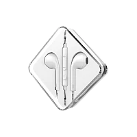 Наушники вставные HOCO M55 с микр. белый (1/31/310)