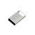 Флеш-накопитель GoPower MINI 16GB USB2.0 металл серебряный (1/50/1000)