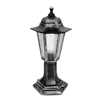 Светильник садово-парковый Camelion PP4104 "Оскар1" 60W 230V E27 IP44 пост топ серебряный (1/8)