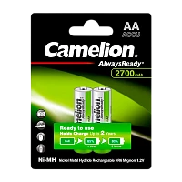 Аккумулятор предзаряженный RTU Camelion HR6 AA BL2 NI-MH Always Ready 2700mAh (2/24/384)