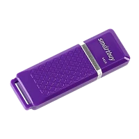 Флеш-накопитель Smartbuy Quartz 64GB USB2.0 пластик фиолетовый