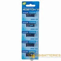 Батарейка Robiton STANDARD LR23/V23GA/A23/MN21 BL5 Alkaline 12V (5/120/1440)