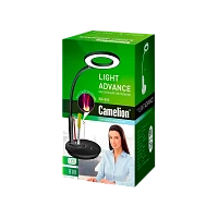 Светильник настольный Camelion KD-826 8W 230V 1LED на основании сенс. черный (1/8)