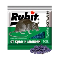 Гранулы Рубит Зоокумарин+ орех 100г (1/50)